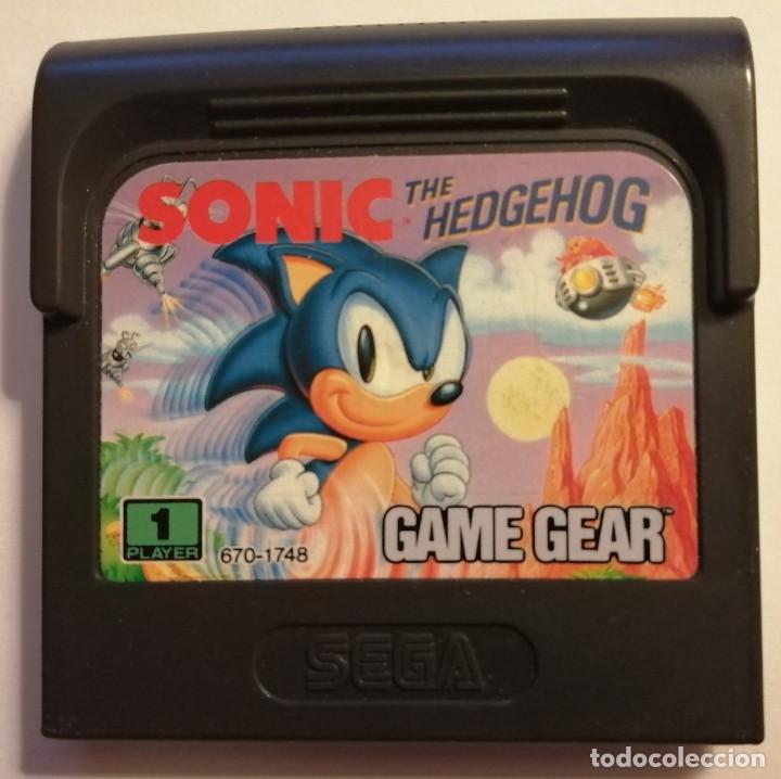 JUEGO SONIC THE HEDGEHOG GAME GEAR SEGA (Juguetes - Videojuegos y Consolas - Sega - GameGear)