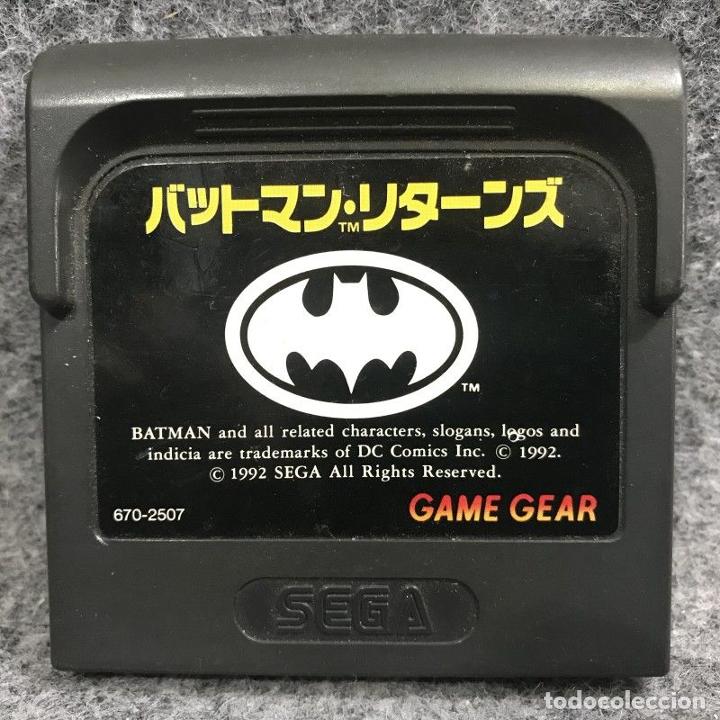 Videojuegos y consolas: BATMAN RETURNS JAP SEGA GAME GEAR - Foto 1