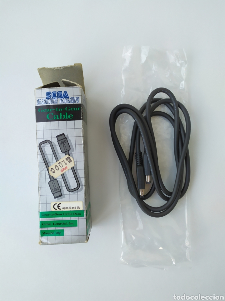 Videojuegos y consolas: Cable Gear to Gear original - Foto 1
