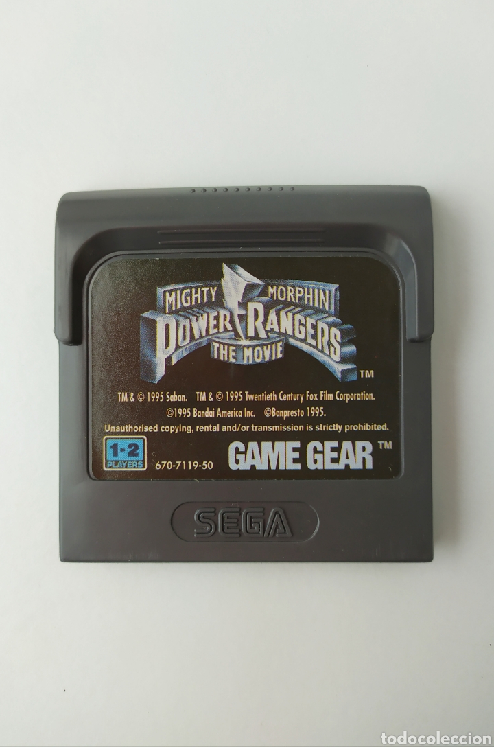 Videojuegos y consolas: Power Rangers Game Gear - Foto 12