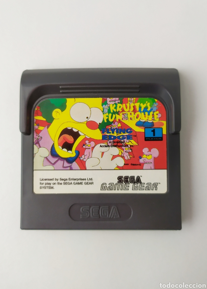 Videojuegos y consolas: Krustys fun house Game Gear - Foto 14