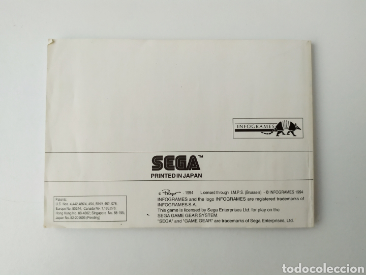 Videojuegos y consolas: Los Pitufos Game Gear - Foto 8