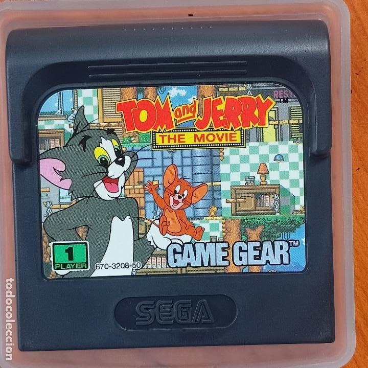 JUEGO SEGA GAME GEAR TOM Y JERRY THE MOVIE (Juguetes - Videojuegos y Consolas - Sega - GameGear)