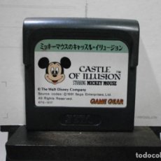 Videojuegos y Consolas: JUEGO SEGA GAME GEAR GAMEGEAR MICKEY MOUSE CASTLE OF ILLUSION. Lote 314634528