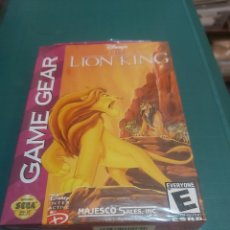 Videojuegos y Consolas: 1205 THE LION KING DISNEY SEGA GAME GEAR PRECINTADO NUEVO RARO MAJESCO SALES. Lote 314776698