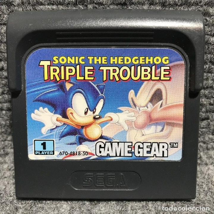 Sonic the Hedgehog: Triple Trouble (Game Gear) - online game