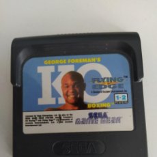 Jeux Vidéo et Consoles: GEORGE FOREMAN'S KO OUT RUN SEGA GAME GEAR , ORIGINAL. Lote 353936003