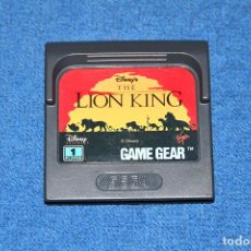 Videojuegos y Consolas: EL REY LEON (THE LION KING) SEGA GAME GEAR SEGA EN MUY BUEN ESTADO. Lote 377518719