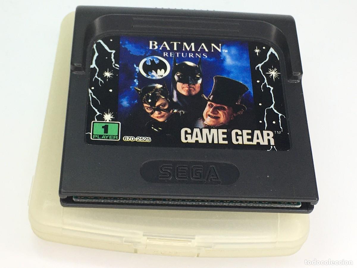 Videojuegos y consolas: JUEGO GAME GEAR BATMAN RETURN - Foto 1