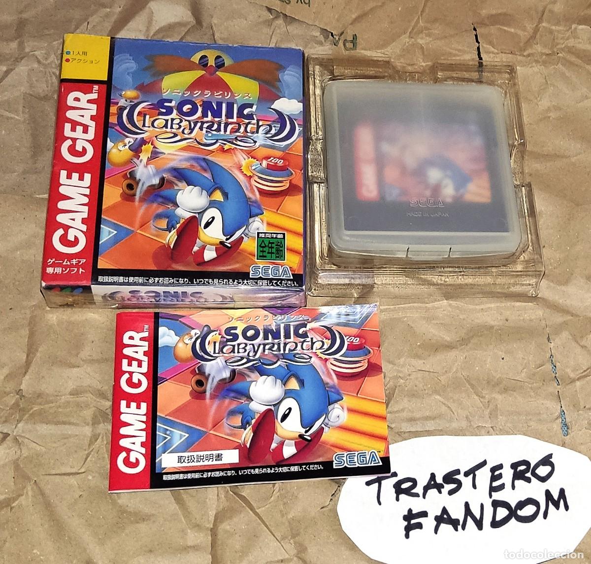 sonic labyrinth sega game gear videojuego japon - Compra venta en  todocoleccion