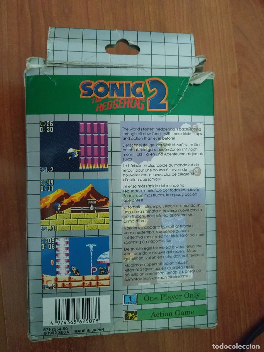 Videojuegos y consolas: Sonic 2 game gear - Foto 2