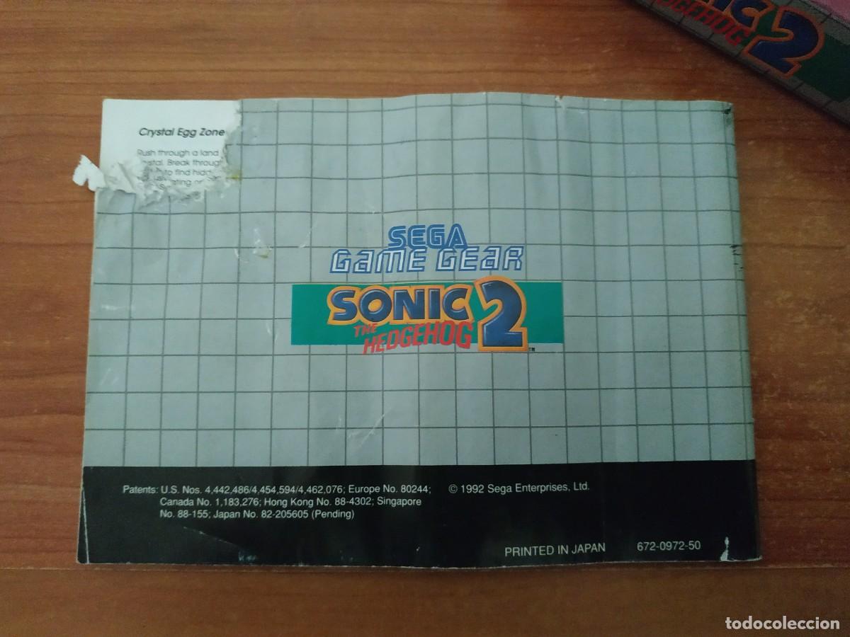 Videojuegos y consolas: Sonic 2 game gear - Foto 6