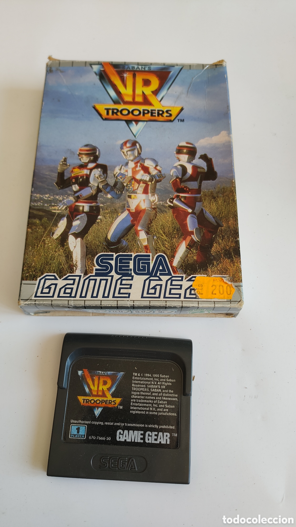 vr troopers sega game gear sin manual segundama - Buy Video games and  consoles Game Gear on todocoleccion