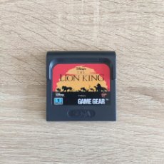 Videojuegos y Consolas: EL REY LEON (THE LION KING) SEGA GAME GEAR SEGA EN MUY BUEN ESTADO
