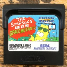 Videojuegos y Consolas: THE SIMPSONS BART VS THE SPACE MUTANTS GAME GEAR