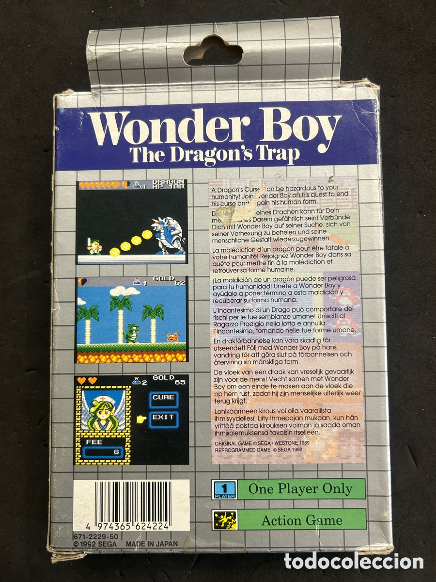 Videojuegos y consolas: Game Gear Wonder Boy - Foto 7