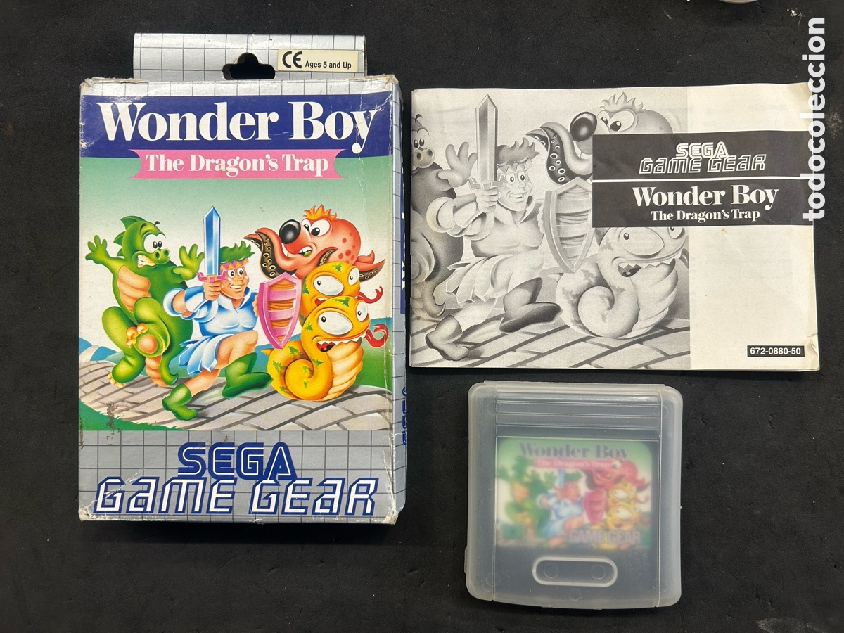 Videojuegos y consolas: Game Gear Wonder Boy - Foto 1
