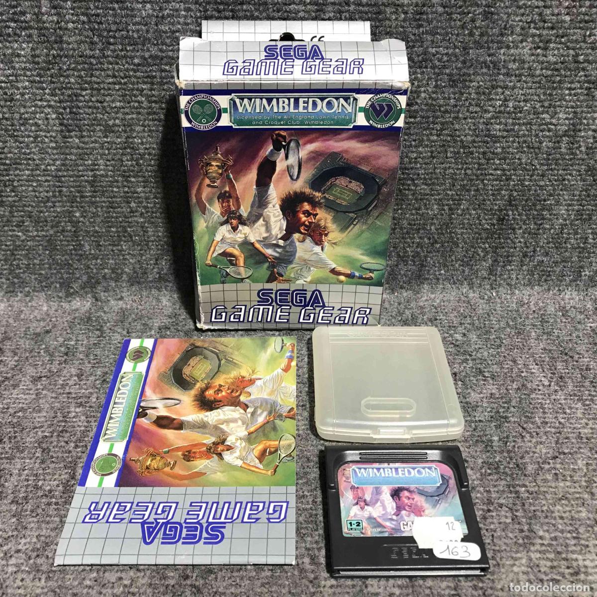 Videojuegos y consolas: WIMBLEDON SEGA GAME GEAR - Foto 1