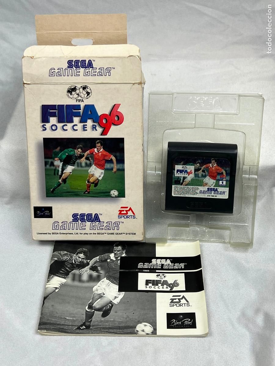 Video Games and Consoles: fifa soccer 96 sega game gear en caja