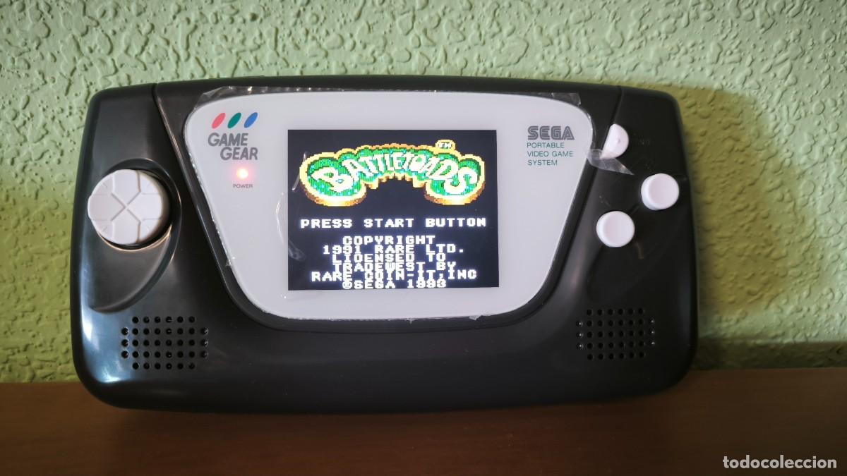 Videojuegos y Consolas: SEGA Game Gear Negra FULL MOD (IPS Prelaminada + Li-ion)
