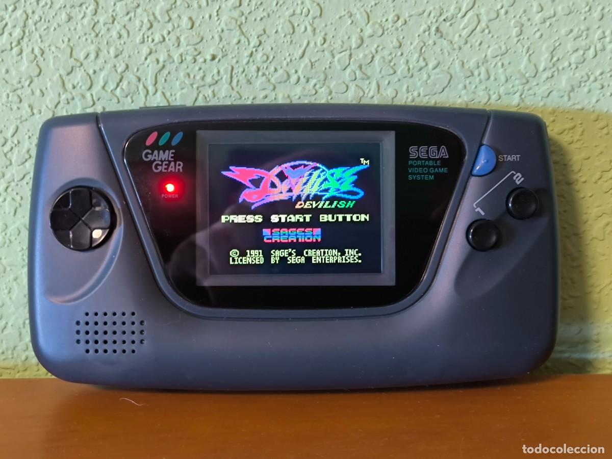 Videojuegos y Consolas: Sega Game Gear modernizada - Pantalla IPS, fuente de alimentaci&oacute;n/audio nuevos