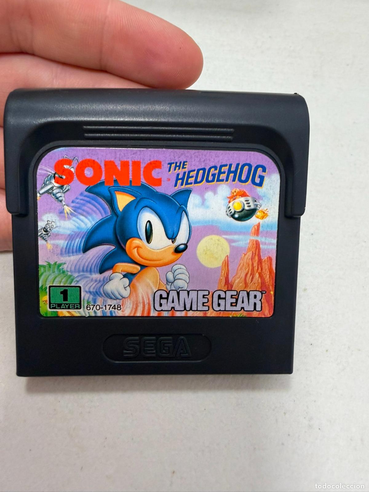 Videojuegos y Consolas: Sonic the hedgehog - Sega gamegear GG Cartucho game gear