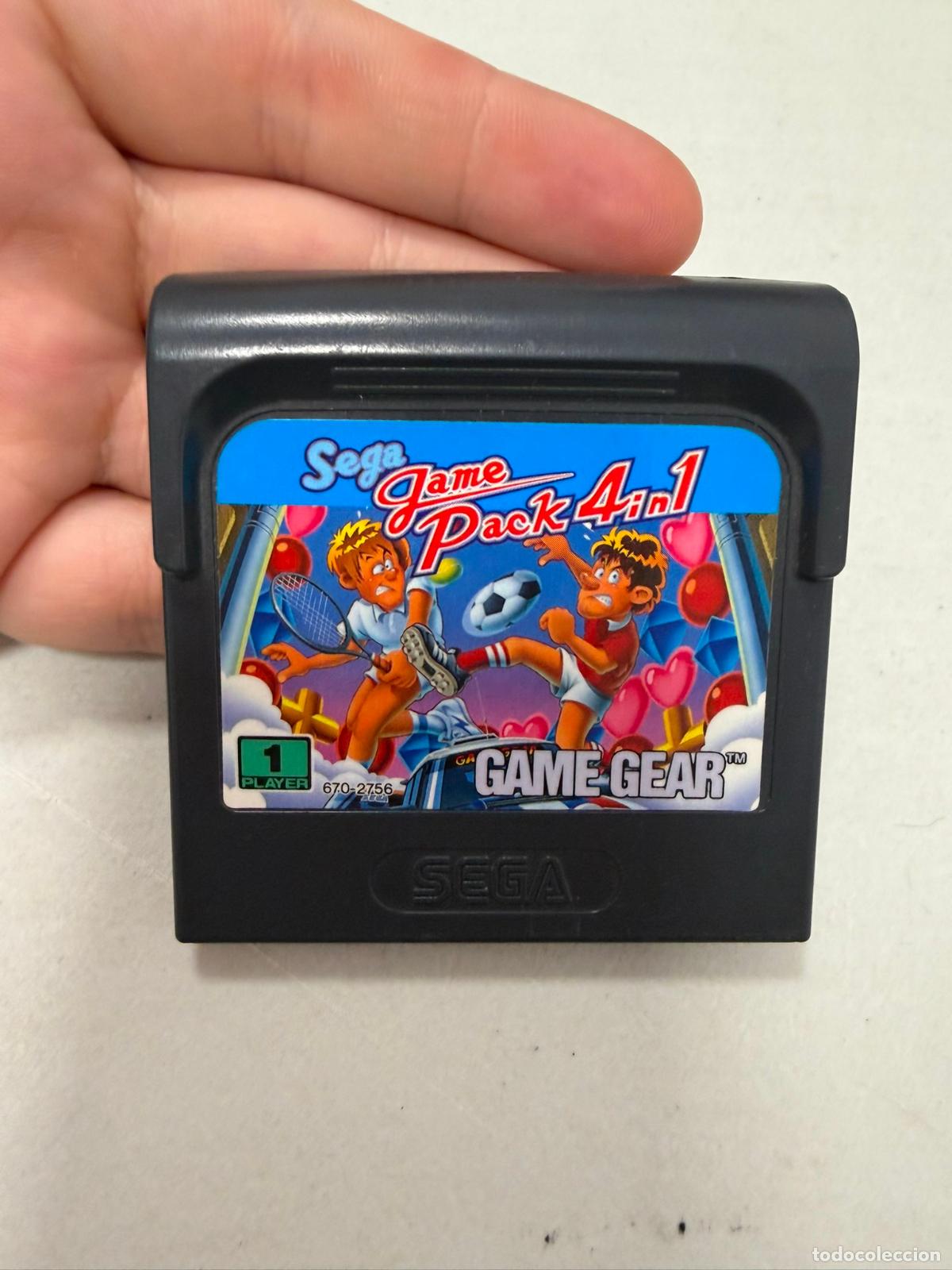 Videojuegos y Consolas: Sega Game pack 4 in 1 - Sega gamegear GG Cartucho game gear