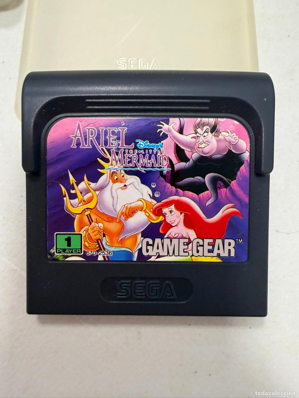 Videojuegos y Consolas: Disney Ariel the little mermaid - Sega gamegear GG Cartucho game gear