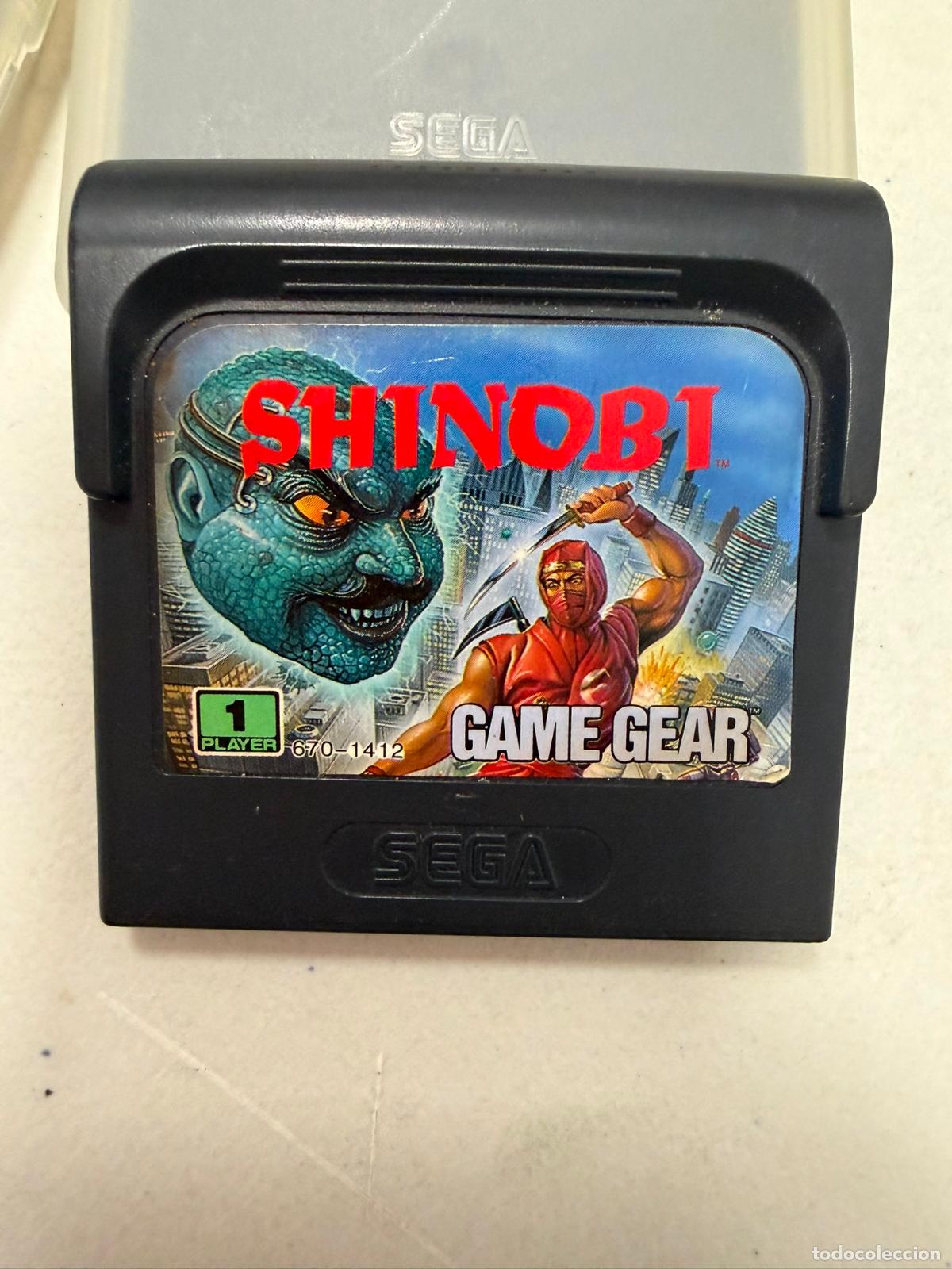 Videojuegos y Consolas: Shinobi - Sega gamegear GG Cartucho game gear