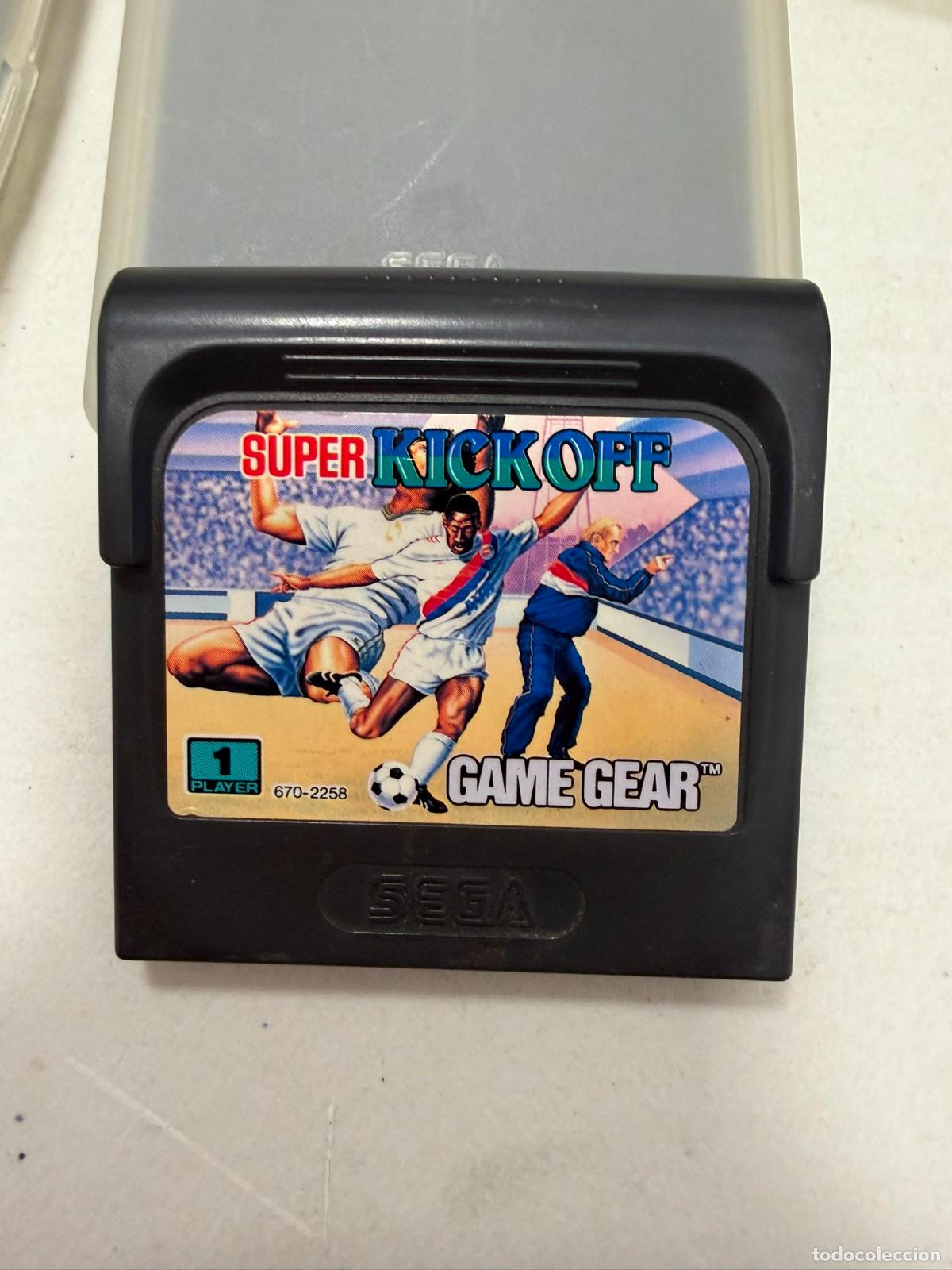 Videojuegos y Consolas: Super kick off - Sega gamegear GG Cartucho game gear