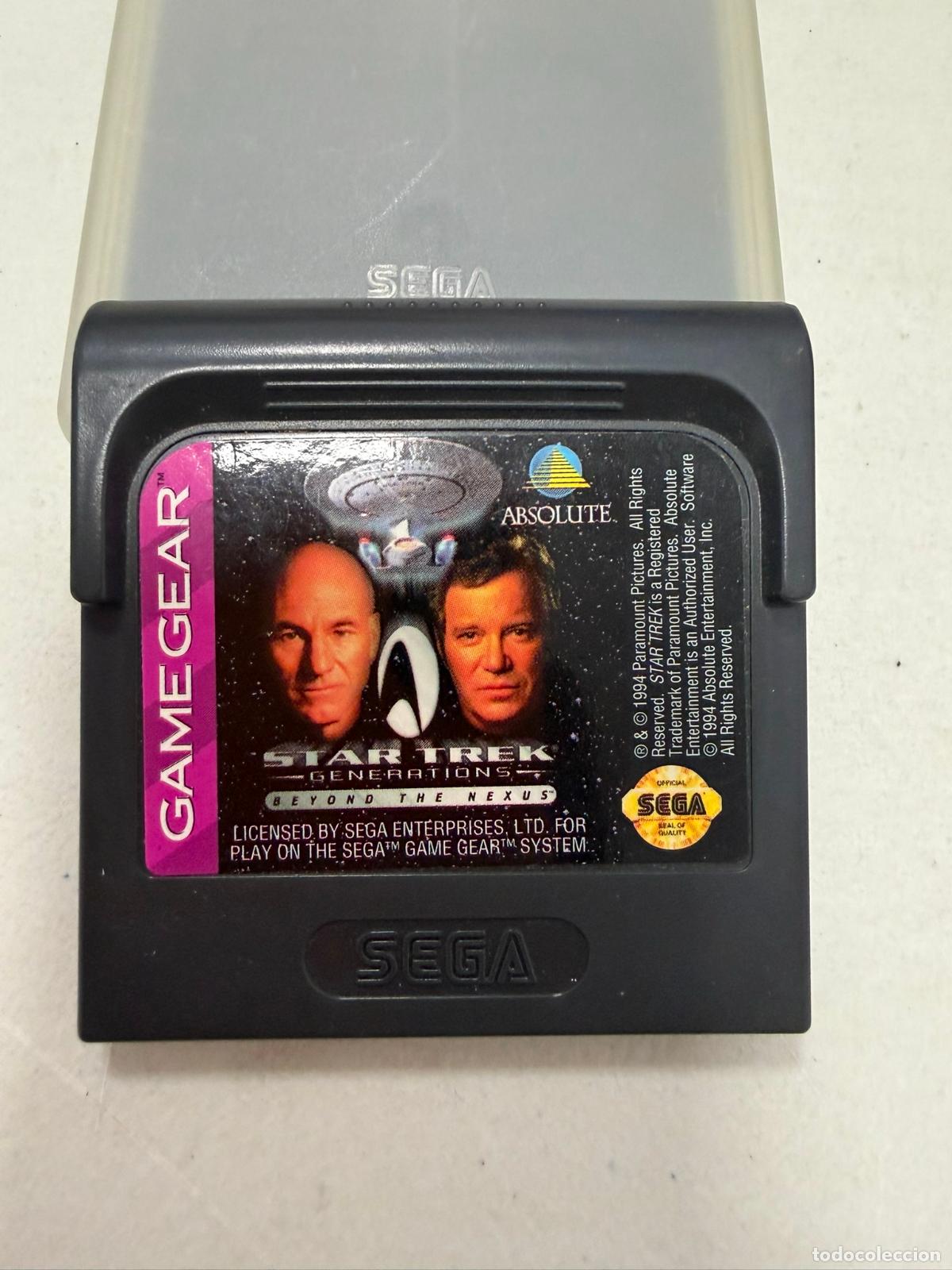 Videojuegos y Consolas: Star trek generations - Sega gamegear GG Cartucho game gear