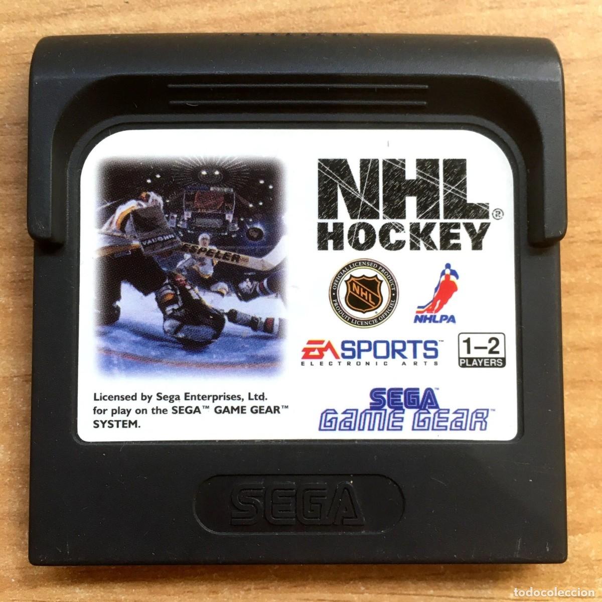 Videojuegos y Consolas: Cartucho NHL Hockey. Sega Game Gear. Versi&oacute;n PAL Europea