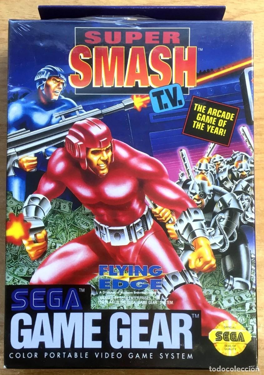 Videojuegos y Consolas: Super Smash T.V. - Sega Game Gear. Versi&oacute;n NTSC-USA (1992). NUEVO Y PRECINTADO DE F&Aacute;BRICA