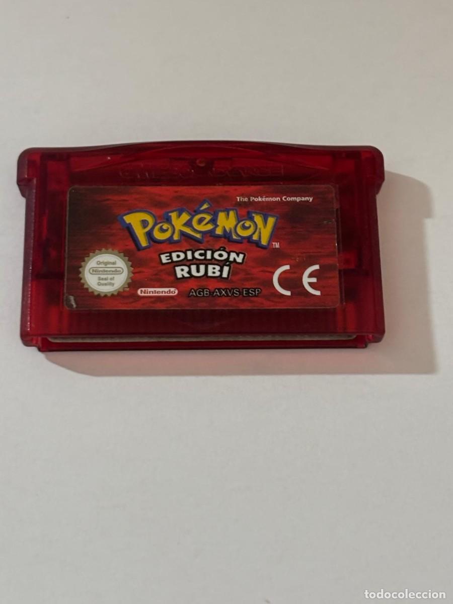 Videojuegos y consolas: Juego Nintendo game boy advance Pokemon Edici&oacute;n Rubi