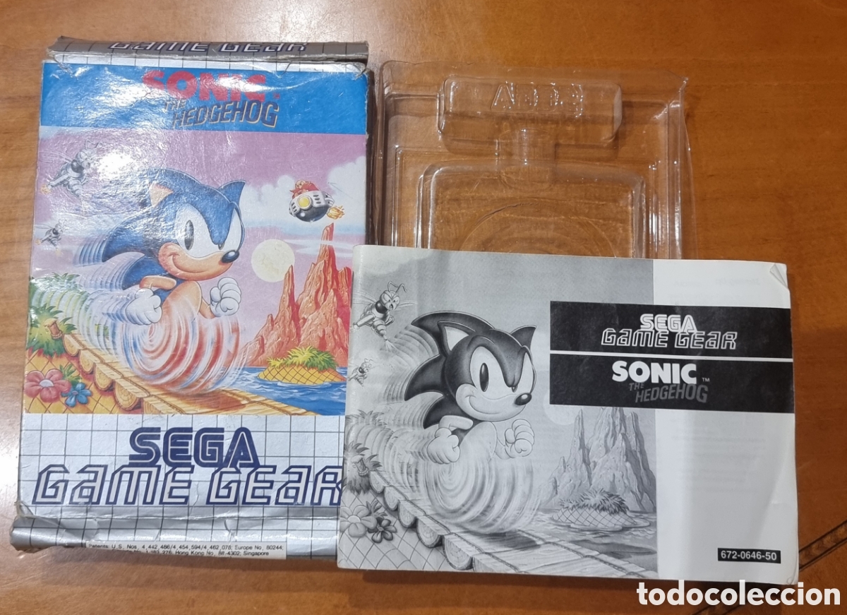 Videojuegos y consolas: Juego Sega Game Gear solo caja e instrucciones ved foto