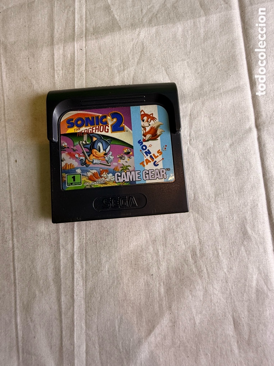 Videojuegos y consolas: Sonic The Hedgehog 2 Jap&oacute;n Game Gear &ndash; Cartucho Original SEGA