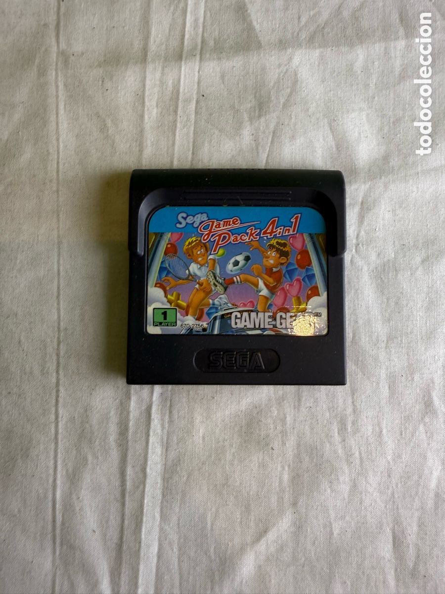 Videojuegos y consolas: Sega Game Pack 4 in 1 Jap&oacute;n Game Gear &ndash; Cartucho Original SEGA