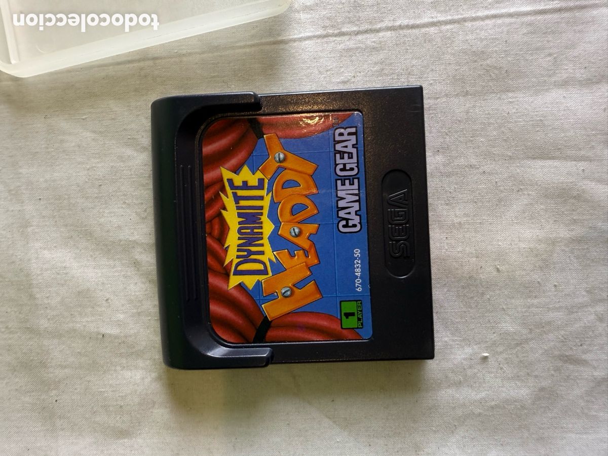 Videojuegos y consolas: Dynamite Headdy Jap&oacute;n Game Gear &ndash; Cartucho Original SEGA
