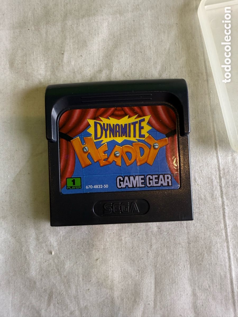 Videojuegos y consolas: Dynamite Headdy Jap&oacute;n Game Gear &ndash; Cartucho Original SEGA