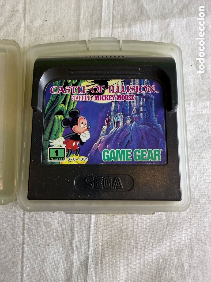 Videojuegos y consolas: Castle of Illusion Jap&oacute;n Game Gear &ndash; Cartucho Original SEGA