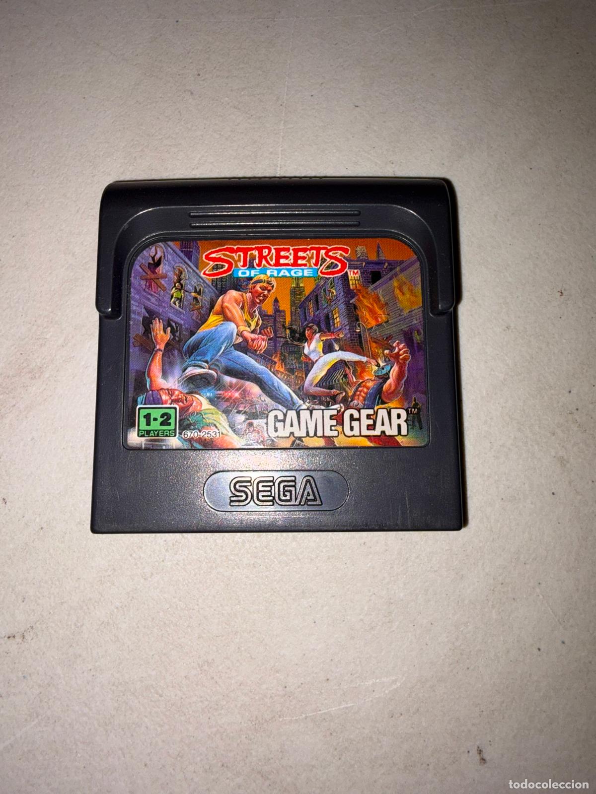 Videojuegos y consolas: Streets of rage - Sega game gear GAMEGEAR GG - Cartucho PAL