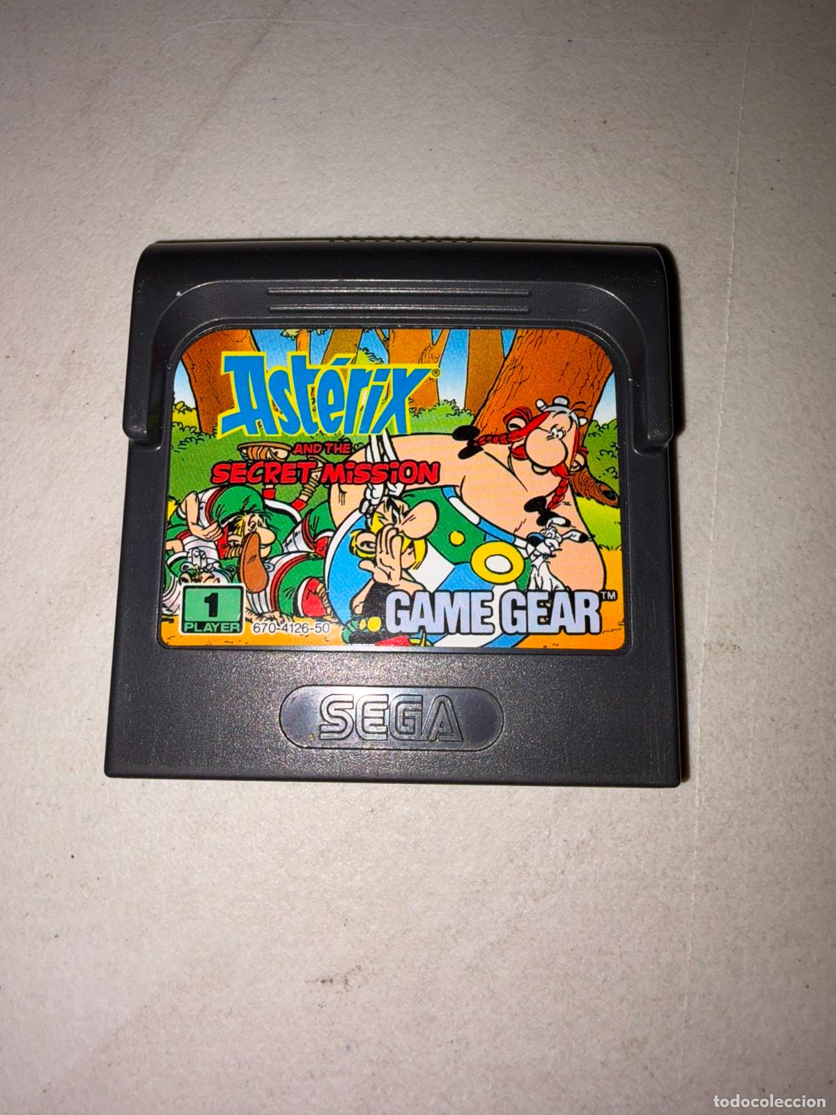 Videojuegos y consolas: Asterix and the secret mission - Sega game gear GAMEGEAR GG - Cartucho PAL