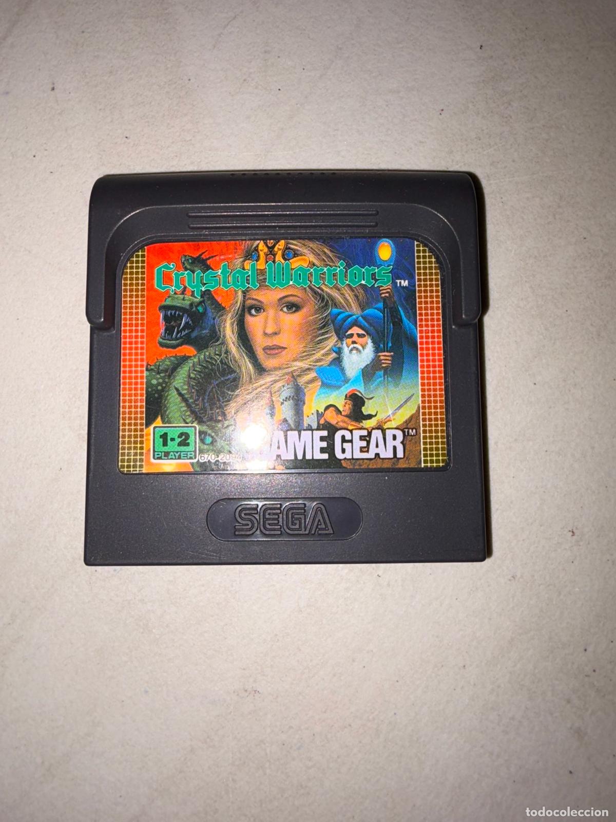 Videojuegos y consolas: Crystal Warriors - Sega game gear GAMEGEAR GG - Cartucho PAL