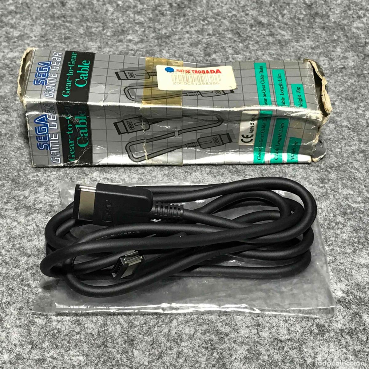 Videojuegos y consolas: GEAR TO GEAR CABLE SEGA GAME GEAR