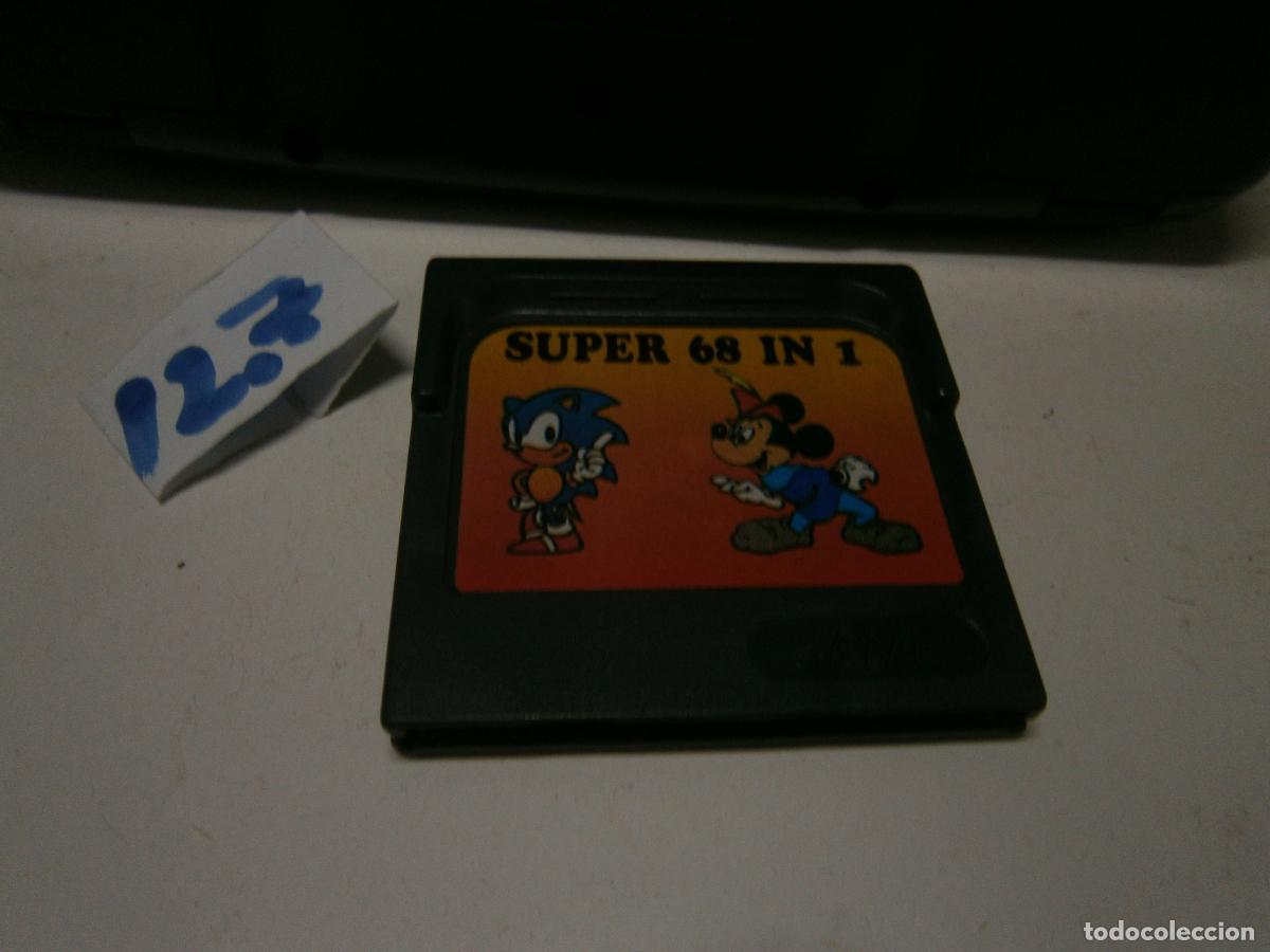 Videojuegos y consolas: ANTIGUO JUEGO PARA CONSOLA SEGA GAME GEAR SUPER 68 EN 1