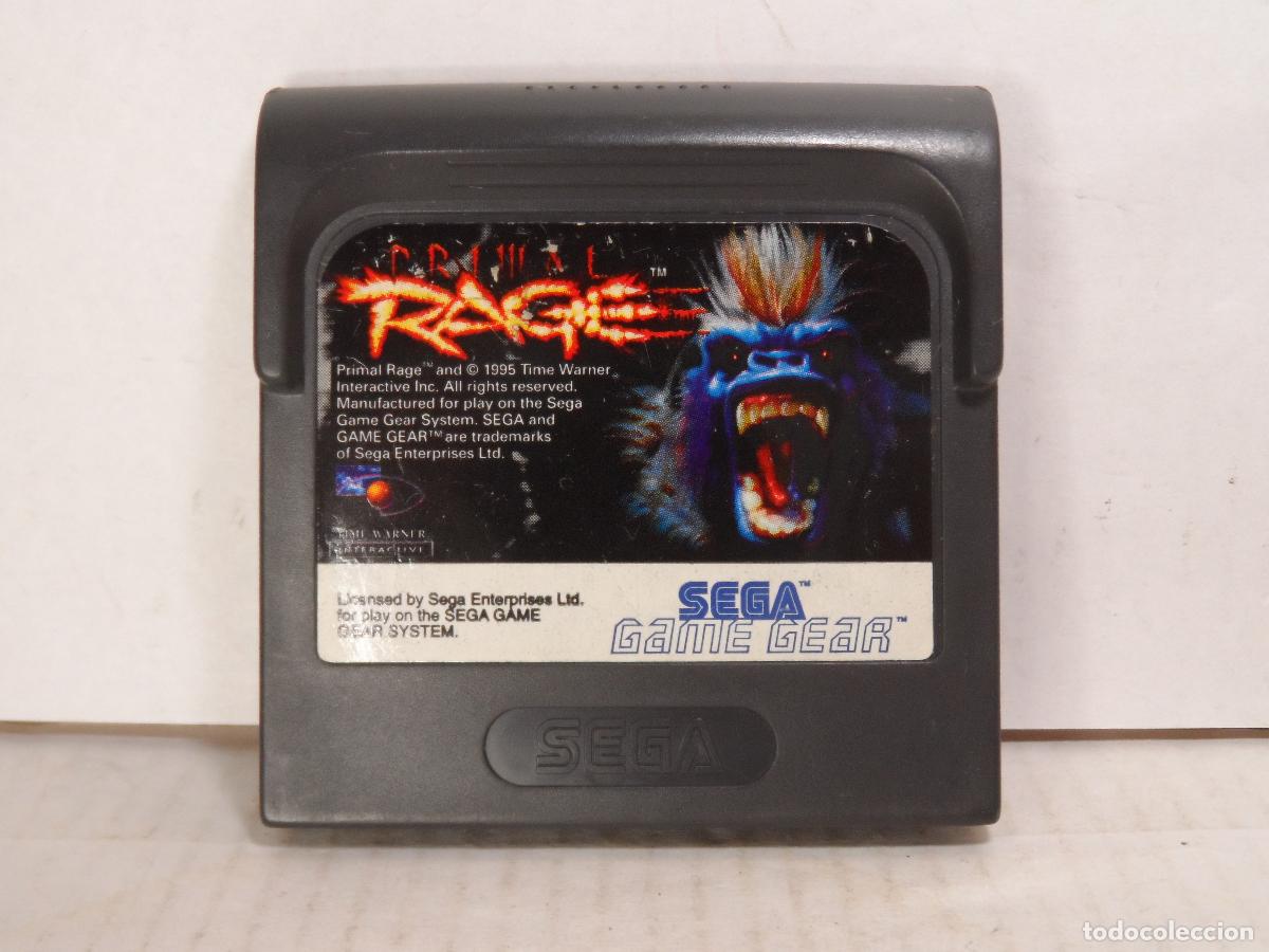 Videojuegos y consolas: SEGA GAME GEAR PRIMAL RAGE PAL
