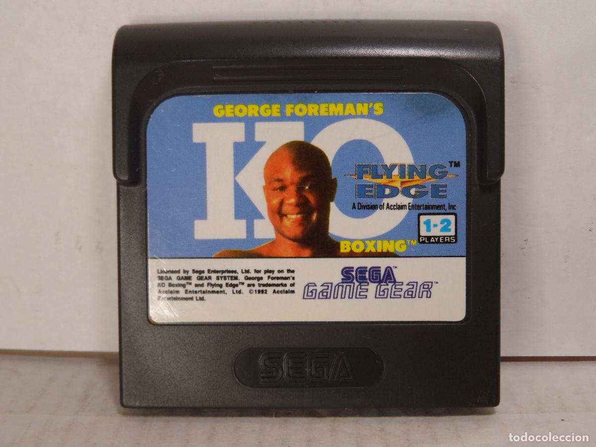 Videojuegos y consolas: SEGA GAME GEAR GEORGE FOREMAN'S KO BOXING PAL