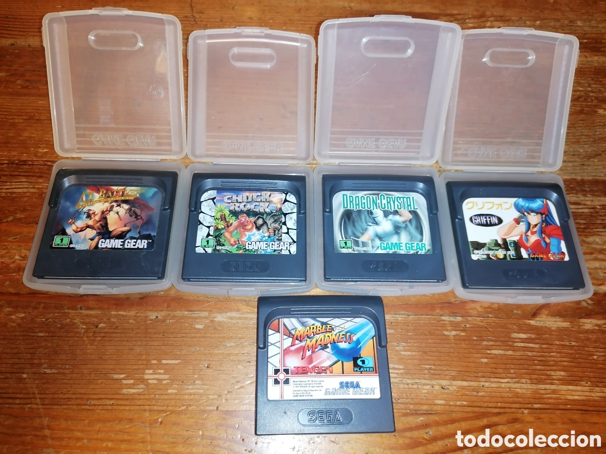 Videojuegos y consolas: Lote de juegos SEGA GAME GEAR