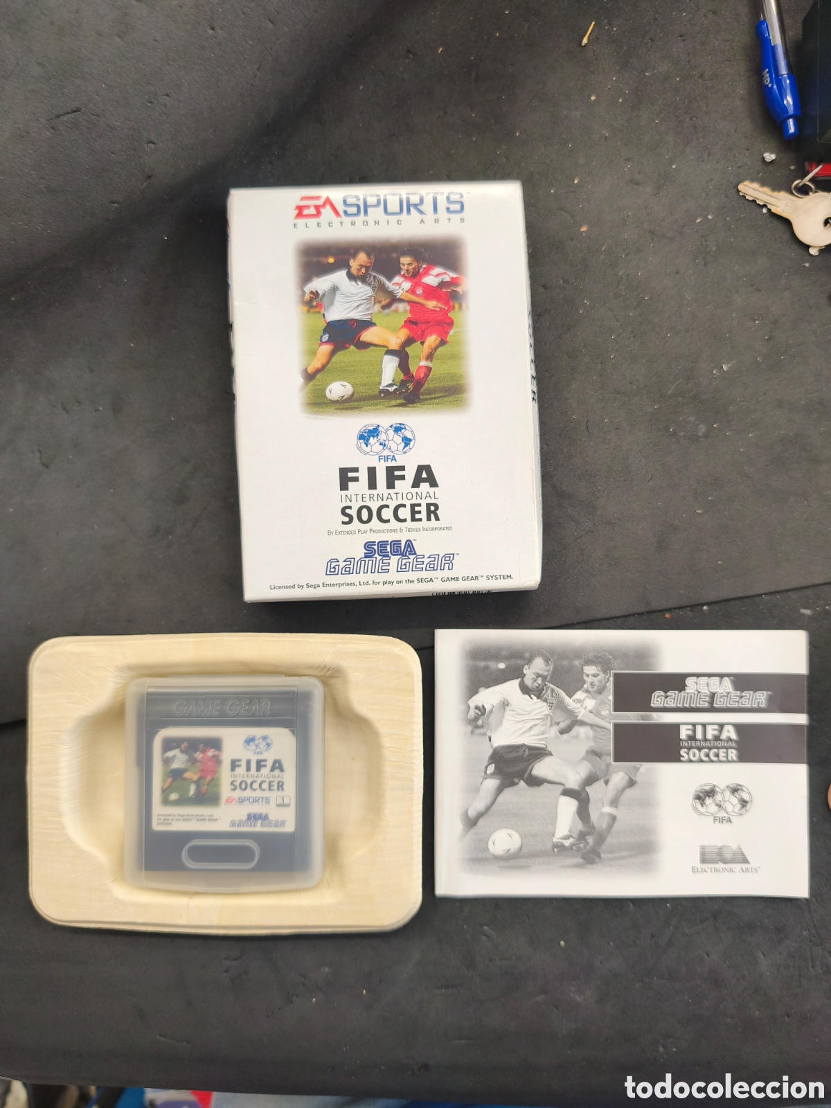 Videojogos e Consolas: Game gear Fifa soccer EA sports