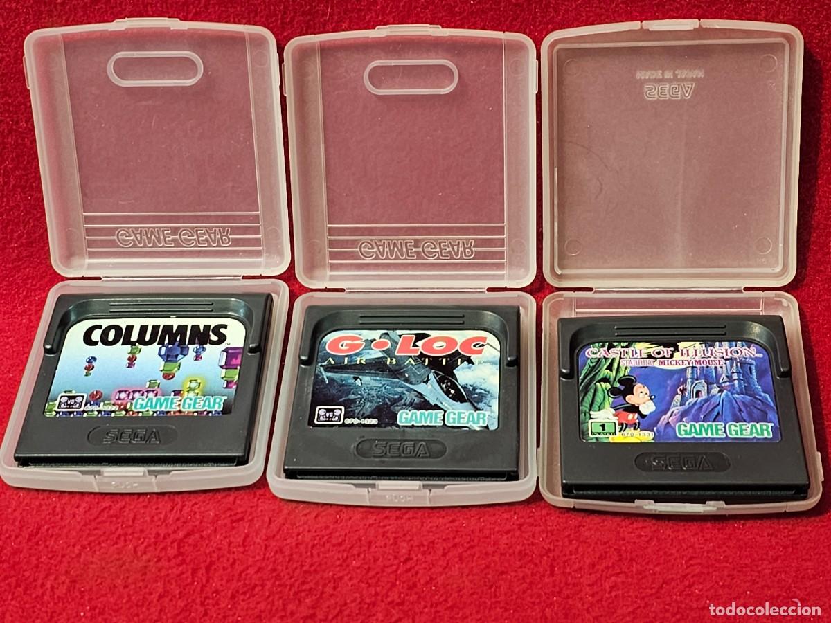 Videojuegos y consolas: LOTE TRES JUEGOS DE SEGA GAME GEAR